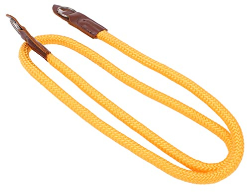 Akozon Camera Strap, High Strength Nylon Rope Camera Strap Universal Camera Rope Strap Shoulder Neck Strap Camera Sling Strap Shoulder Neck Belt Strap Camera Shoulder Strap for All Cameras(Yellow)