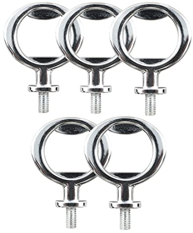 Voyyphixa 5 Pcs Metall FlaschenöFfner EinsäTze Satz Rohlinge, Gewinde BieröFfner Hardware, Epoxidharz Flaschenöffner Zubehör