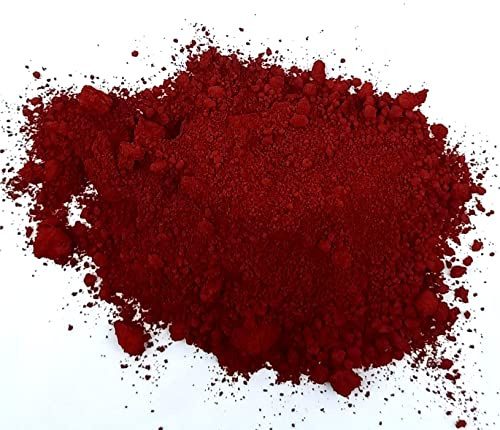 crigema - Pigmentpulver - Venedigrot - 50g - 100% rein - Ölfarbe, Tempera, Encausto, Fresko (Rot Venedig)