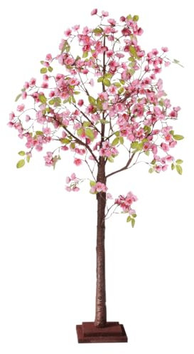Künstlicher Kirschblütenbaum 120 cm mit Standplatte Deko Baum Frühlingsdeko Kunstbaum