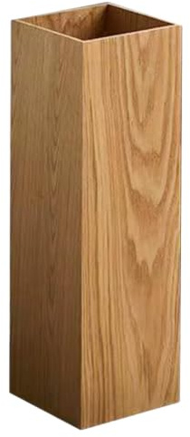 Housoutil Soporte para Paraguas De Madera En Forma De Barril Cubo para Paraguas Independiente para Entrada De Hogar Oficina Y Hotel Organizador para Secado Eficiente De
