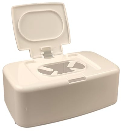 Allayu Box für Feuchttücher, praktischer Spender für Hygienebedarf, Box für Feuchttücher, Spenderbox aus ABS, Box für Feuchttücher
