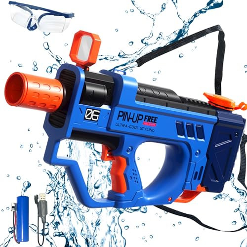 Lubibi Pistola ad acqua per Bambini Adulti,fucile ad acqua elettrico,pistola acqua,Adatte Feste Piscina,giochi spiaggia bambini,giochi all'aperto per bambini,giochi acqua bambini,Giocattoli Estivi