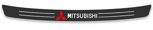 GNTHERF Auto-Hintere Stoßstangenschutz, für Mitsubishi Space Star 2.GEN 2.gen 2017-2024 Kratzfest Abriebfest Kofferraum Schutzstreifen Heckstoßstangenschutz Styling Zubehör