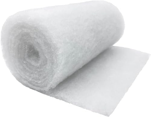 CWP Premium Filter Wool for Crystal-Clear Aquariums and Ponds Filtration Media for Cleaner Water (5m x 45cm)