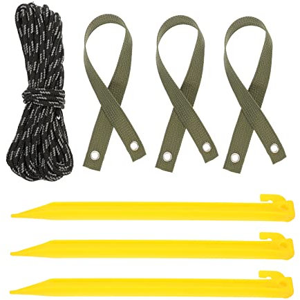 Parliky Baumpfahl Garten Mit Baumstützen Und Nylon-Seil Zur Pflanzenstützung Inklusive Baumpfahl-Werkzeug Für Junge Bäume Und Pflanzenstützen-Set