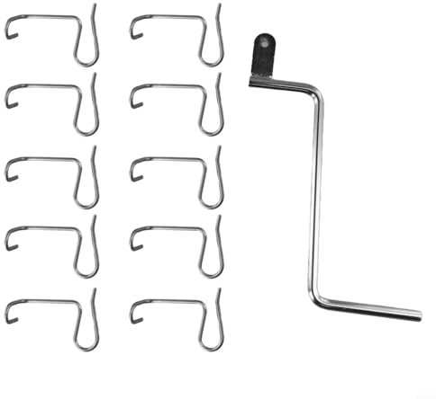 Zeroupshop Zaunspanner Werkzeuge, Wiederverwendbare Spanner Spanner Spanner für Reparatur Lose, zum schnellen Anziehen von Gartenpfosten Bauernhöfen