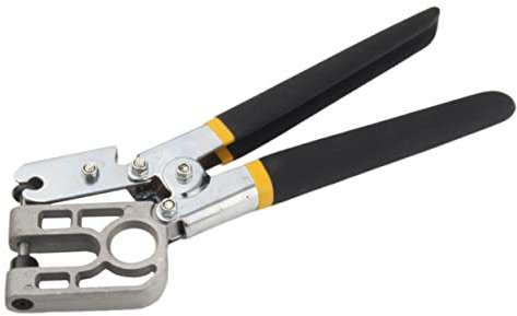 iplusmile 1pezzi Pinza Crimpatrice Professionale in Acciaio Pinza Bocca Singola Per Fissaggio Montanti Metallici Adatta Per Cartongesso Impugnatura Antiscivolo Ergonomica