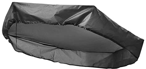 SHINEOFI Sandbox Protector with Drawstring Weatherproof Garden Cover for S Sandpit Thick Wear-resistant Material Black Outdoor Play Area Shield