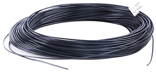 SkyPOOU 3IPS/6IPS sinkende Fliegenschnur, 4–9 WF, Braun und Schwarz, 30 m Gewicht, nach vorne sinkende Angelschnur, Angelrute und Rolle, Kombi-Starter-Set für Kinder
