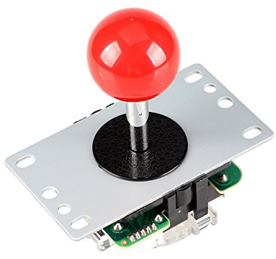 EG STARTS Red Arcade Classic Competition 5 Pin Stick 5P Rocker 4 - 8 Modi Joystick per PC Xbox 360 PS2 PS3 Giochi Arcade Kit FAI DA TE Parti Mame Jamma Machine Gaming