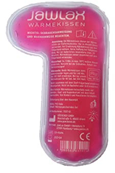 JawLax® Wärmekissen/Wärmepads – Wämekissen für JawLax® Stoff-Trägerband • 1 St. • Gel-Pad zur Kieferentspannung