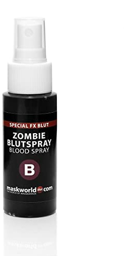 Zombie Blut-Spray - dunkles Blut - Kunstblut Schminke Halloween - Sprühflasche 59ml Special FX Horror Make-Up