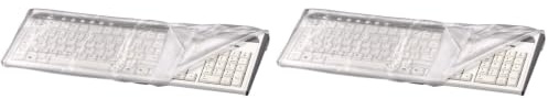 Hama Staubschutzhaube Tastatur Transparent (L x B x H) 216 x 483 x 51mm (Packung mit 2)