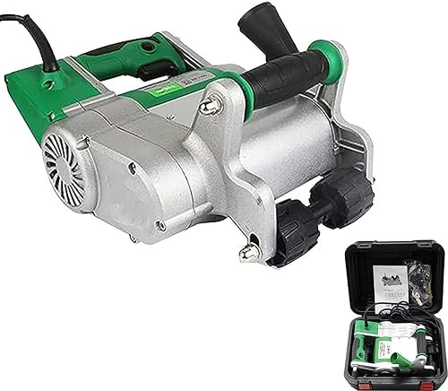 ALSUP Máquina ranuradora de Pared 1100 W 25/35 mm Máquina ranuradora de Pared Industrial 1600 RPM Máquina ranuradora de Pared eléctrica Máquina ranuradora de Pared Cortadora de Azulejos