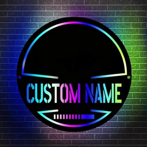 Individuelles Neonschild, personalisiertes LED-Gaming-Schild für Raumdekoration, Gamer-Geschenke, Neonlichter (Stil 5)
