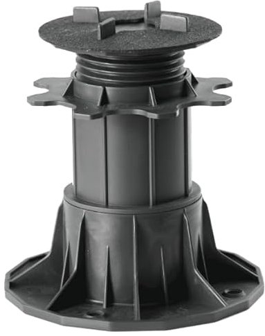 Justierbare Plattenlager Stelzlager für Terrassen-Platten - Höhenverstellbare Stellfüße für Keramik, Stein, Beton und Fliesen - 24 Stück, 140-220 mm