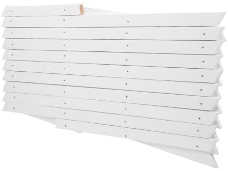 ORFOFE Wooden Fence Lattice Panel for Outdoor Wall Trellis Garden Trellis Fence for Climbing Plants for Potted Plant Support
