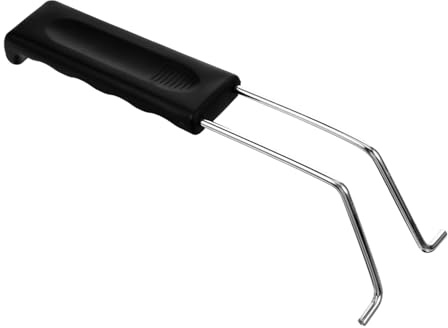 Cabilock Frying Basket Handle for Egg Rings Replacement Kitchen Egg Mold Handle for Cooking Stainless Steel Material for Frying Pan Use
