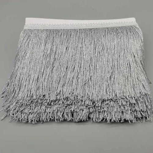 10 Yards Fransenspitze Quaste Spitzenbesatz Band Nähen Latein Kleid Bühnenkleidung Vorhang DIY Zubehör-2Yards-6