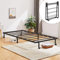 FetiNes Klappbett 90x190 cm Einzelbett Metallbett Gästebett faltbares Reisebett mit 4 Laufrollen feldbett klappbar, Platz spart