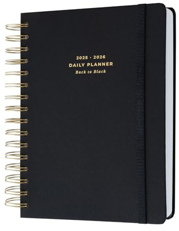 Kokonote Terminplaner 2025 2026 Kalender 2026 Buchkalender Back to Schwarz Planer Schülerkalender 25/26 Studienplaner 2025/2026 - Wochenplaner Schulplaner 2025 A5 - Geschenke Schulsachen Aesthetic