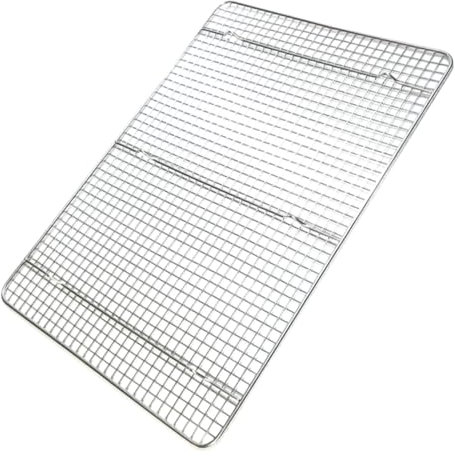 VINTORKY Rectangular Rejilla de Acero Inoxidable Enfriamiento de Hornear