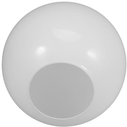 COOPHYA Pantalla De Lámpara Esférica De Vidrio 150 Mm Diámetro Boca 70 Mm Vidrio Opalino Recambio Compatible E27 Para Lámparas De Mesa Farolas y Colgantes