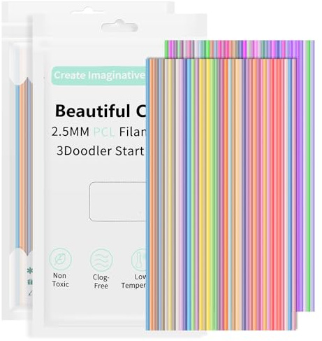 320 Stück 3D Doodler Stift Nachfüllpacks 32 Farben 3D Stift Filament 15cm 3doodler Start für 3D Druck Stift
