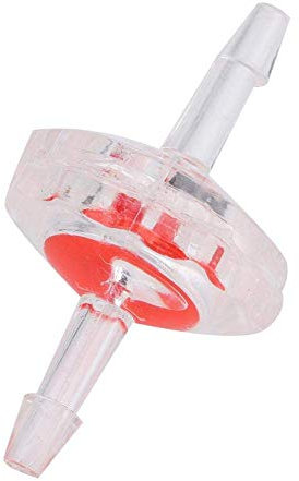 10 Pcs Non-Return Check Valve, Aquarium Air Pump 1 Way Check Valve Waterstop Aquarium Air Pump Accessory for Fish Tank Pond (5mm)