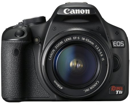 Canon EOS Rebel T1i 15.1 MP CMOS Digital SLR Camera with 3-Inch LCD and EF-S 18-55mm f/3.5-5.6 IS Lens (Renewed)