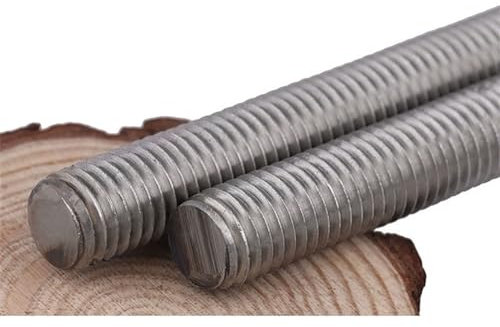 Zixinz-Socket Cap Screws Stainless Steel Fully Threaded Bar Rod Stud Right Hand Thread Lead Screw For Anchor Bolts Clamps Hangers Fastener M2-M5, Corrosion-resistance (Color : 20mm (10Pcs), Size : M