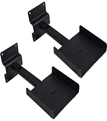 Pieds d'Enceintes Support de haut-parleur mural support de surveillance son surround étagère murale cintre d'étagère adapté au cinéma maison, au bureau, à la salle de réunion Support D'enceinte ( Size
