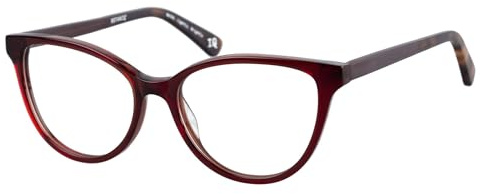 Botaniq Brille mit Sehstärke für Damen optional mit Sonnenbrillentönung oder Blaulichtfilter, Katzenauge, gefertigt aus Acetat (inklusive Brillenetui)