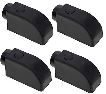 Yardenfun Lot De 4 Verrous De Sécurité Pour Fenêtres Coulissantes Bloque-Porte Enfants Anti-Vol Limiteur De Ventilation Facile À Installer 6X3X2.5Cm