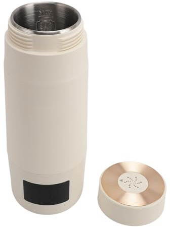 Petite Bouilloire électrique Portable, capacité de 300 Ml, Chaudière à Eau Chaude, Chauffage Rapide, Bouilloire de Voyage en Acier Inoxydable, Rechargeable par USB, pour bébé,