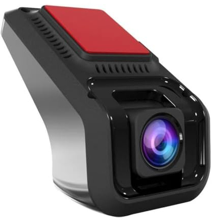 Sirxlevcy Grabadora de Video con Disco Duro para AutomóVil Grabadora de ConduccióN 1080P Monitor de Estacionamiento CáMara Adas VisióN Caja Negra, Tarjeta de Memoria 16G