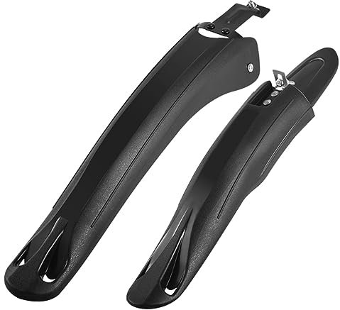 HOODANCOS Fahrrad Schutzblech Mountainbike Kotflügel Aus Robustem Abs Material Verstellbar Für 24-26 Zoll Mountainbikes Wetterfest Spritzschutz Fahrradzubehör