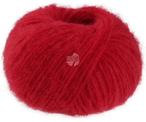 LANA GROSSA Mohair Di Gio | Locker verzwirntes Garn | Handstrickgarn aus 55% Mohair (Superkid) & 45% Schurwolle (Merino superfein) | 50g Wolle zum Stricken & Häkeln | 85m Garn FB 5
