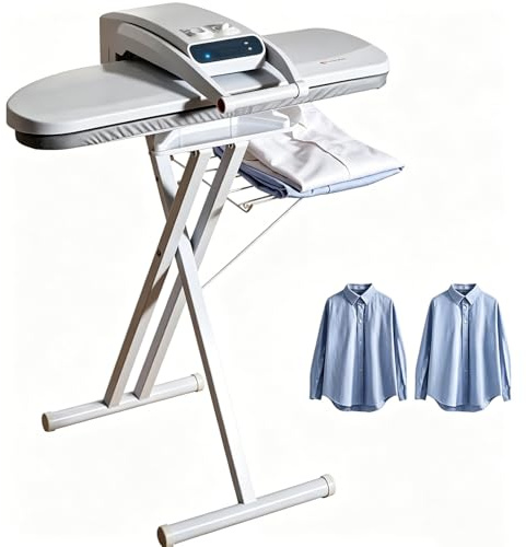 1800W Professional Steam Press Machine, 65–205℃ Adjustable Temp Support Frame Model