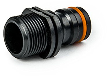 Außengewinde Schlauchverbinder POWER JET PVC Steckkupplung Schnellkupplung Kupplungsverbinder für 3/4 Zoll Schlauchanschluss