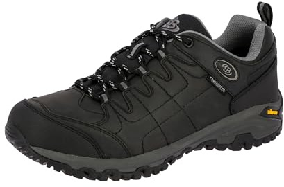 Brütting Blackburn Low Unisex Vuxen Lågskor för vandring & hajk, Svart/grå, 46 EU