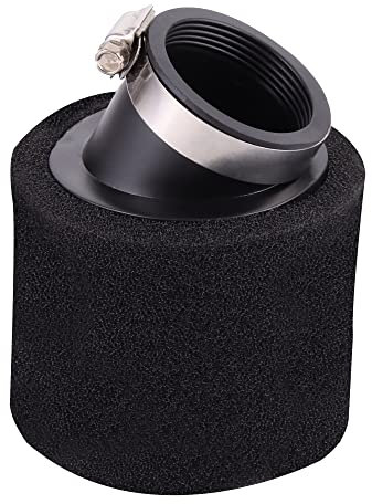 GOOFIT 48mm Black Air Filter Racing Replacement for GY6 50cc Motorcycle Scooter Bike Dirt Pit ATV