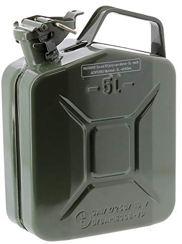 GT Garden Jerrican Essence en métal - 5 litres