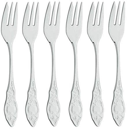 Zwilling Ostfriesen Edelstahl 18/10 Kuchengabel Set 6-tlg. 121 mm