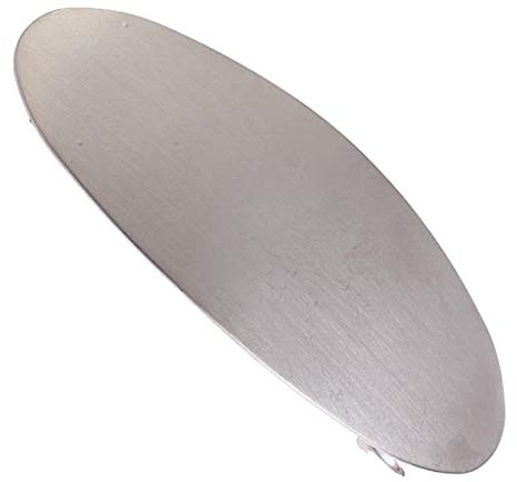 chiwanji Ovale Haarspangen aus aus Haarnadeln Einfache Französische Haarspange Haarclip für Damen und, Silber