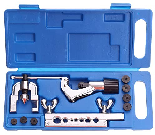 TC TECHNIC Werkzeug für Bremsleitungen | Bördelgerät | Repair Kit Werkzeuge | Bremsleitung | Auto werkzeugse | Bremsen werkzeug | Bremsen set |