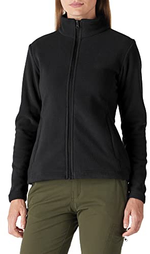 Outdoor Ventures Damen Fleecejacke mit Durchgehendem 220G Warm Sweatjacke | 4 Taschen, Leicht, Warm, Atmungsaktiv, Microfleecejacke, Stehkragen, zum Laufen Wandern Freizeit