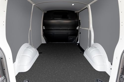 PIQUP Transportermatte – Antirutschmatte für Ford Transit Custom, L1, Schiebetür rechts, 2012-10/2023 – 6 mm – passgenauer Laderaumschutz