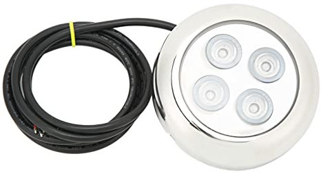 Asixxsix Unterwasser-Boot-Licht, 60 ° Winkel LED IP68 wasserdicht Marine Unterwasser-Licht langlebig stoßfest LED-Unterwasser-Balken Licht für alle Unterwasser dekorative Beleuchtung (RGBW)